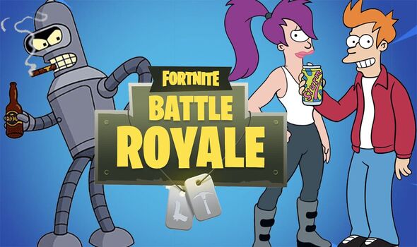 Fortnite and Futurama Collaboration