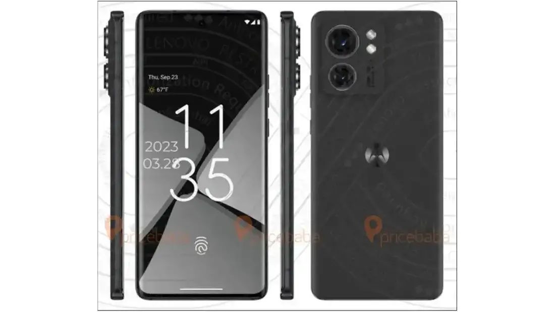 Motorola Edge 2023 Render Leak