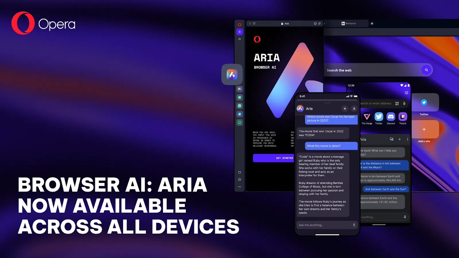 Opera Aria AI