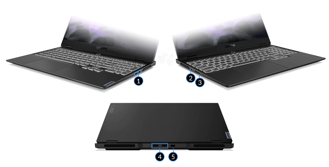 Lenovo Legion Slim 7 Ports and Connectivity