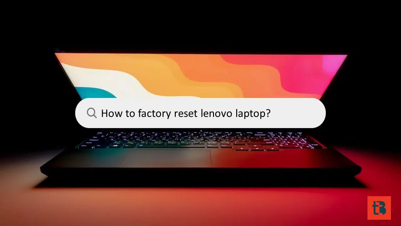 factory reset lenovo laptop