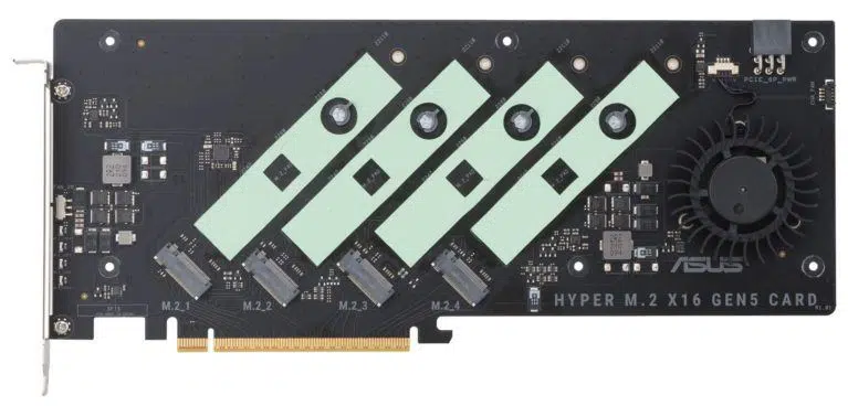 ASUS Hyper M.2 SSD Gen5 Expansion Card