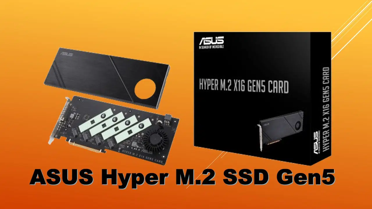 ASUS Hyper M.2 SSD Gen5 Expansion Card