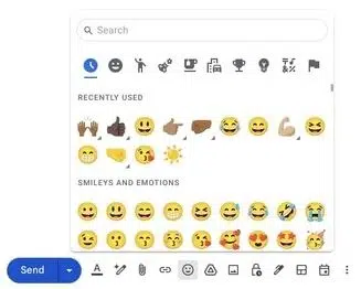 Gmail Emojis