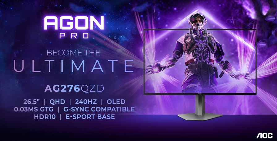 AOC AGON Pro AG276QZD Gaming Monitor (14) AOC AGON Pro AG276QZD Gaming Monitor (14)