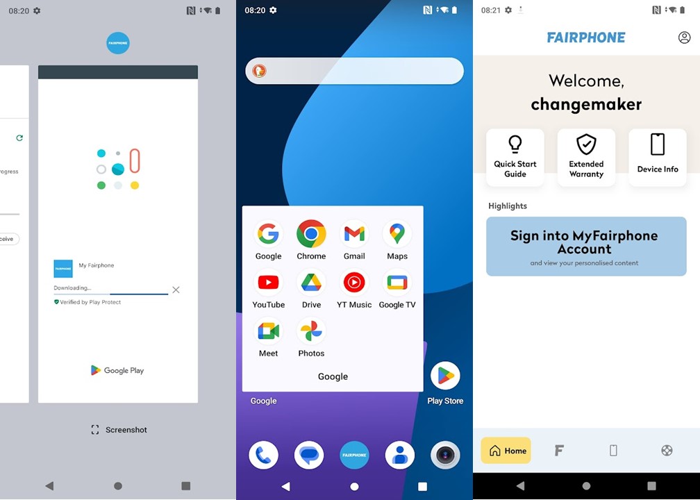Interface Fairphone 5 (3) Interface Fairphone 5 (3)