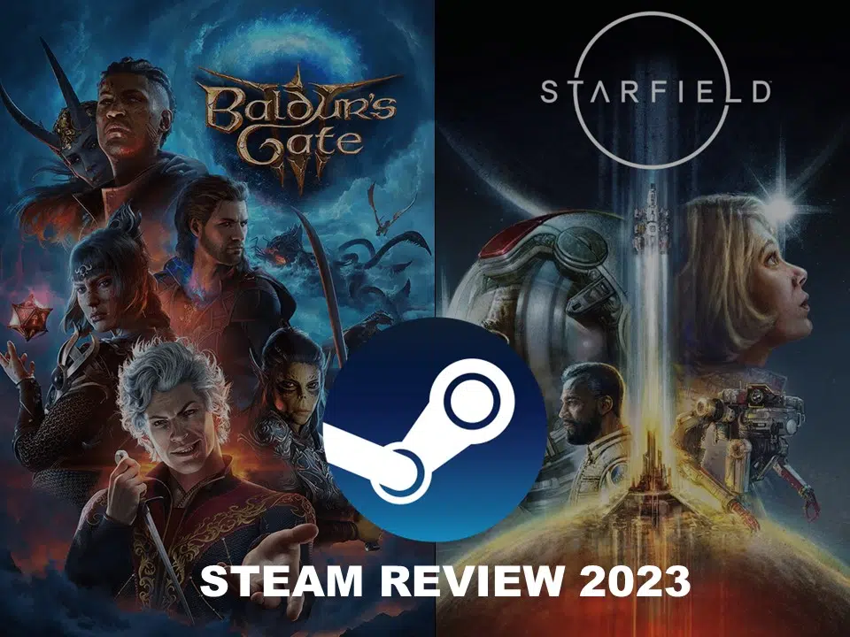 Steam’s 2023 Review Baldur's Gate 3, Starfield, and Sons of The Forest Among Top Grossing and Played Titles