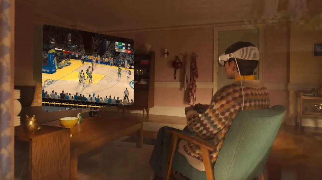 Apple Vision Pro Gaming Controls Integrated into Headset (1)