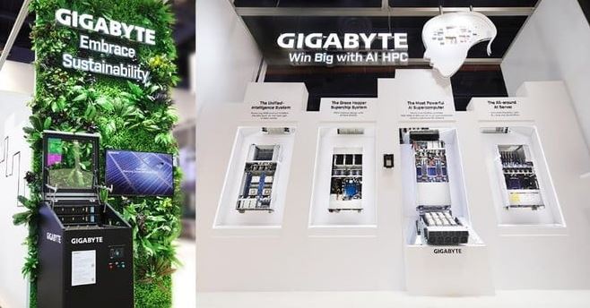 Gigabyte's CES 2024 HPC Servers for Sustainable AI Servers Gigabyte's CES 2024 HPC Servers for Sustainable AI Servers