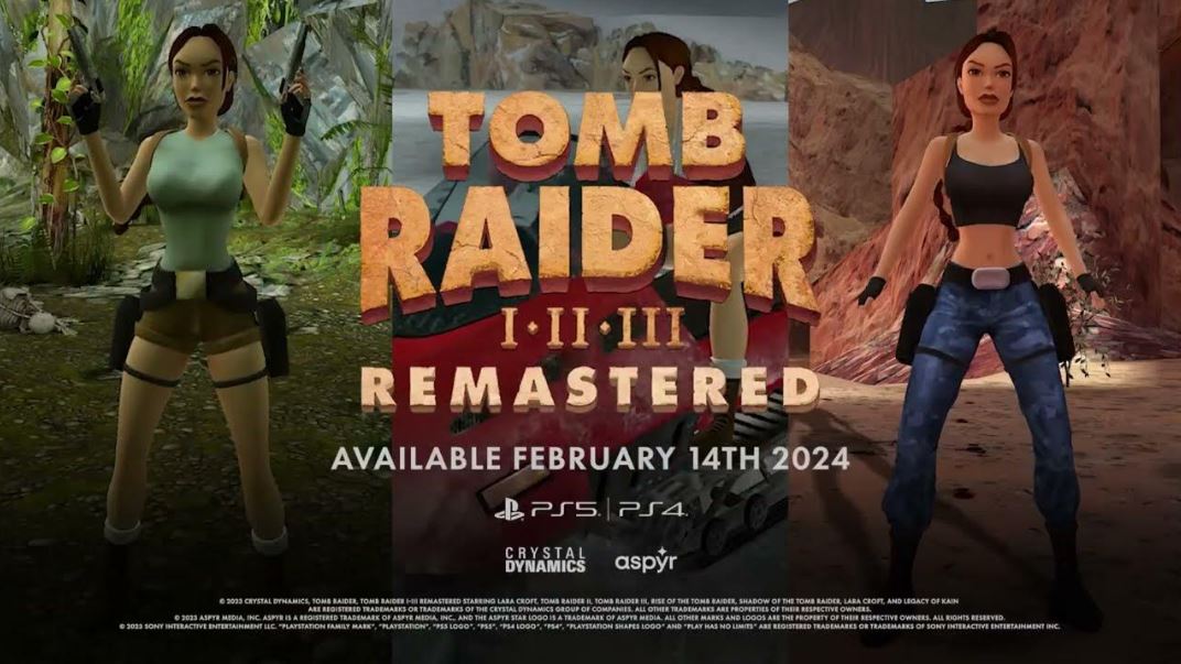 Tomb Raider I III Remastered
