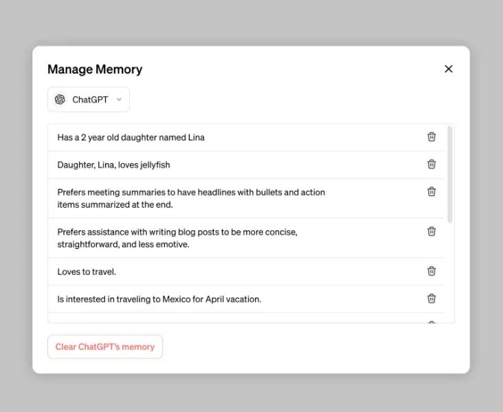 ChatGPT Now Has Memory and Remembers Everything You Ask (1) ChatGPT Now Has Memory and Remembers Everything You Ask (1)