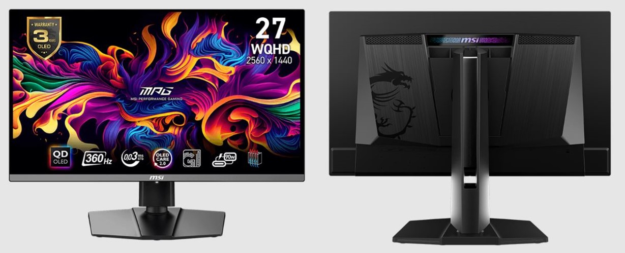 MSI MPG271QRX QD OLED Gaming Monitor (1) MSI MPG271QRX QD OLED Gaming Monitor (1)
