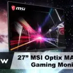 27” MSI Optix MAG271R Gaming Monitor