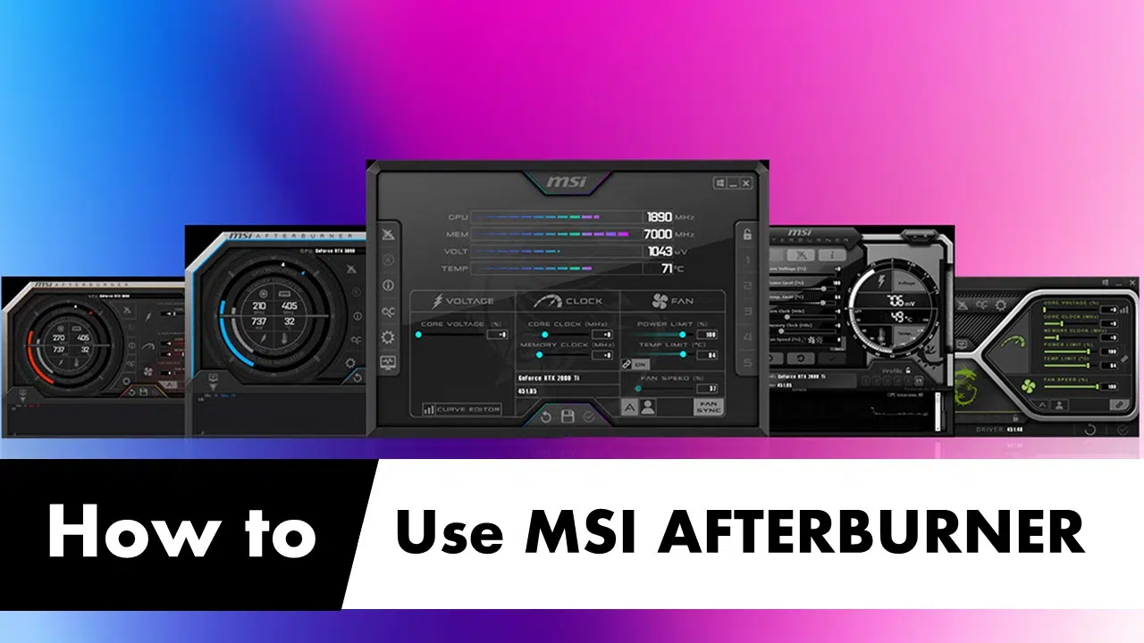 How To Use MSI Afterburner Download, Installation, Setup, On Screen Display and Overclocking of GPU