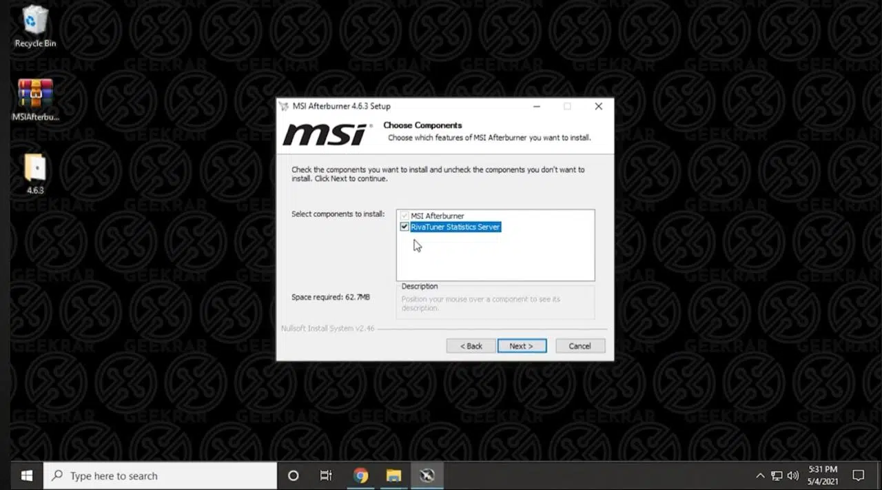 How To Use MSI Afterburner Download, Installation, Setup, On Screen Display and Overclocking of GPU (4)