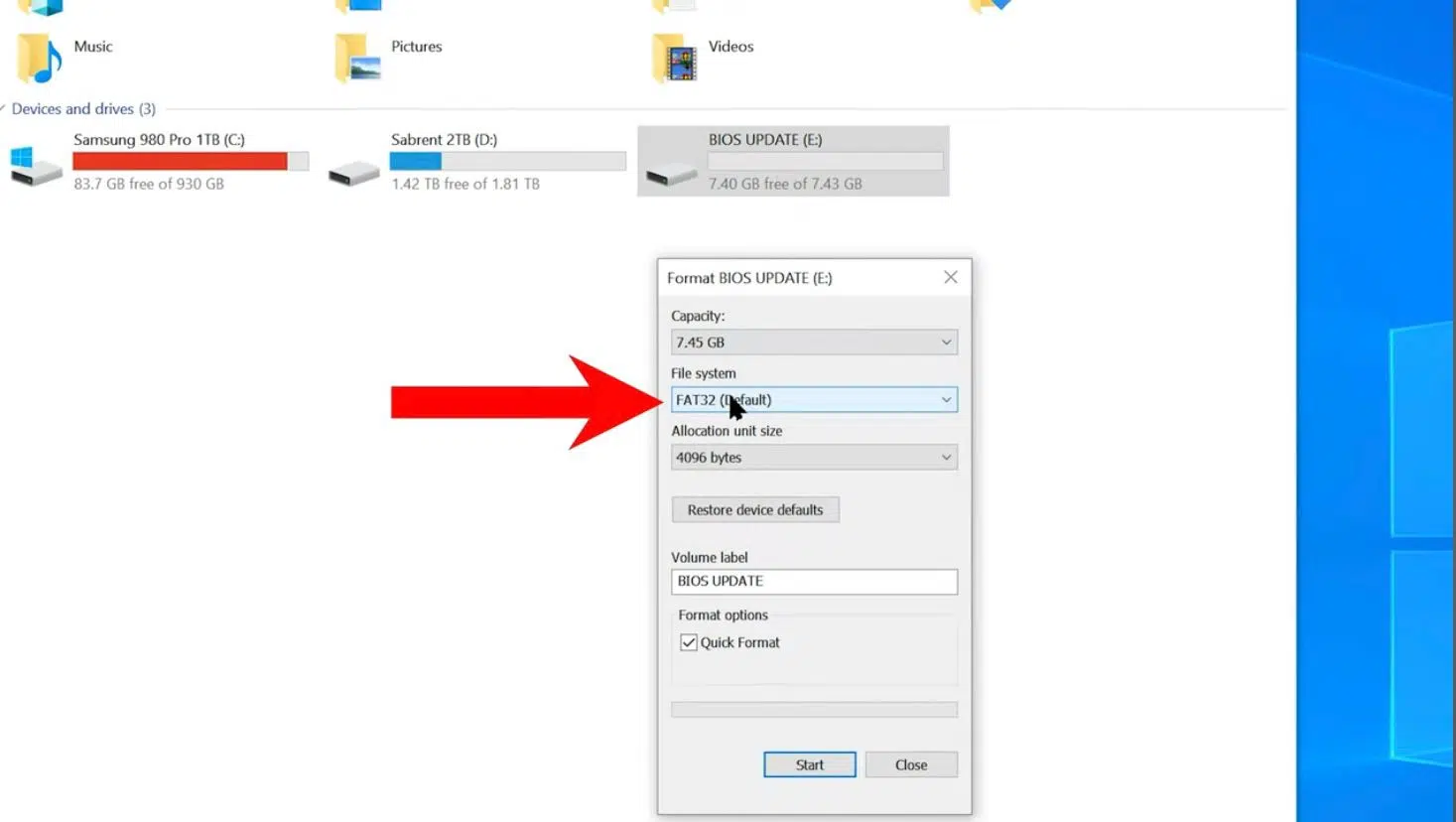 How to Update MSI BIOS M Flash Method (2)