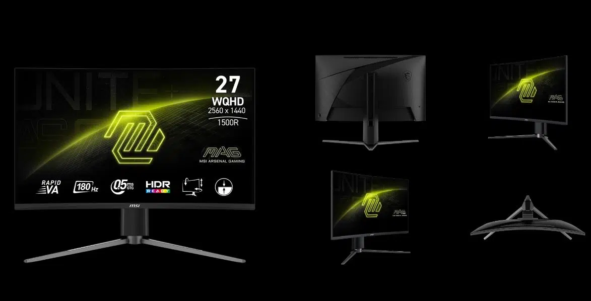 MSI Launches Affordable Gaming Monitor MAG 27CQ6PF