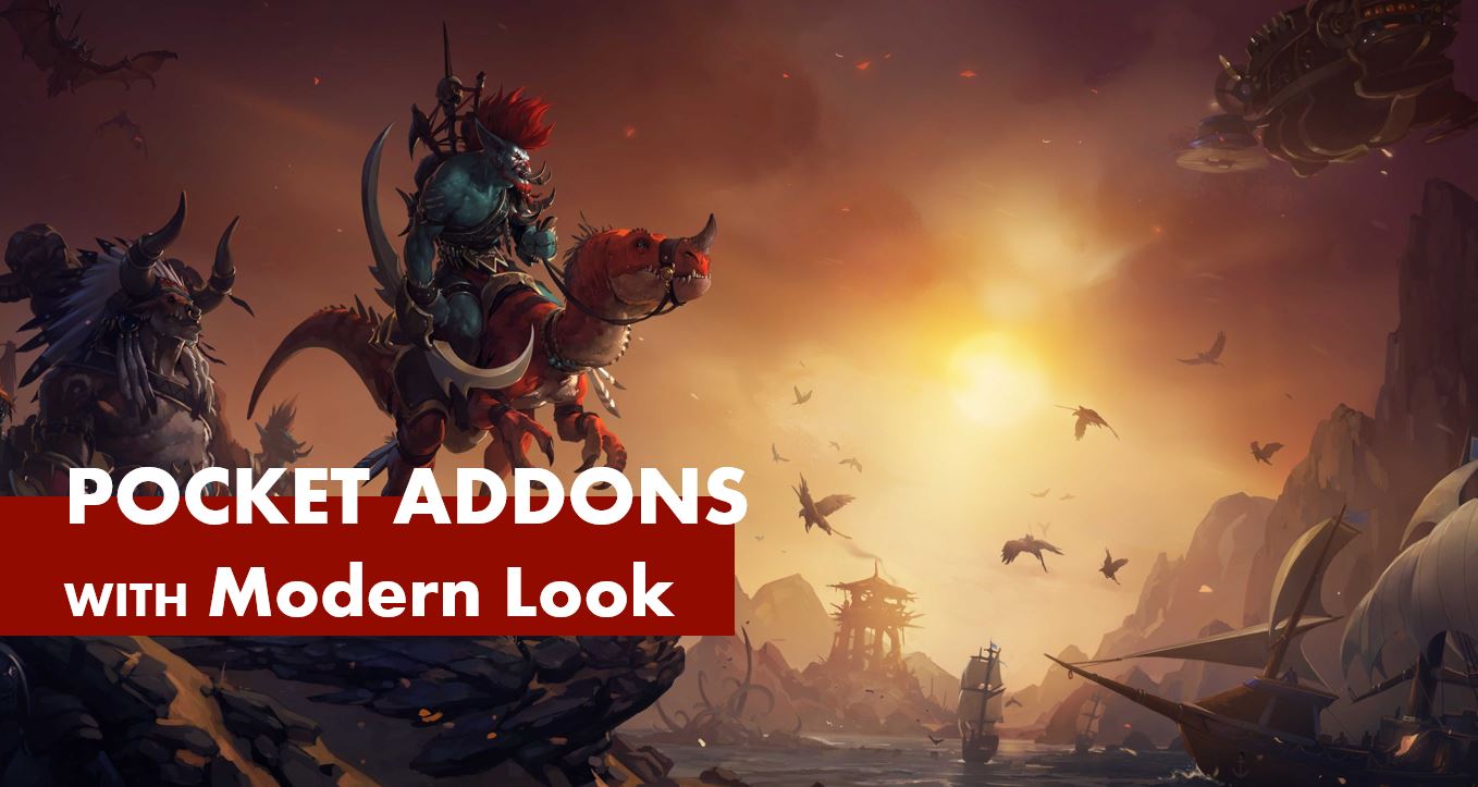 WoW Addon; One of The Best Pocket Addons with A Modern Look