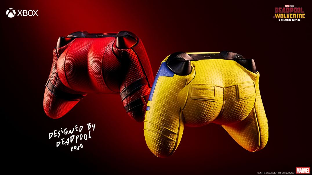 Deadpool Themed Xbox Controller Also Gets Wolverine Edition