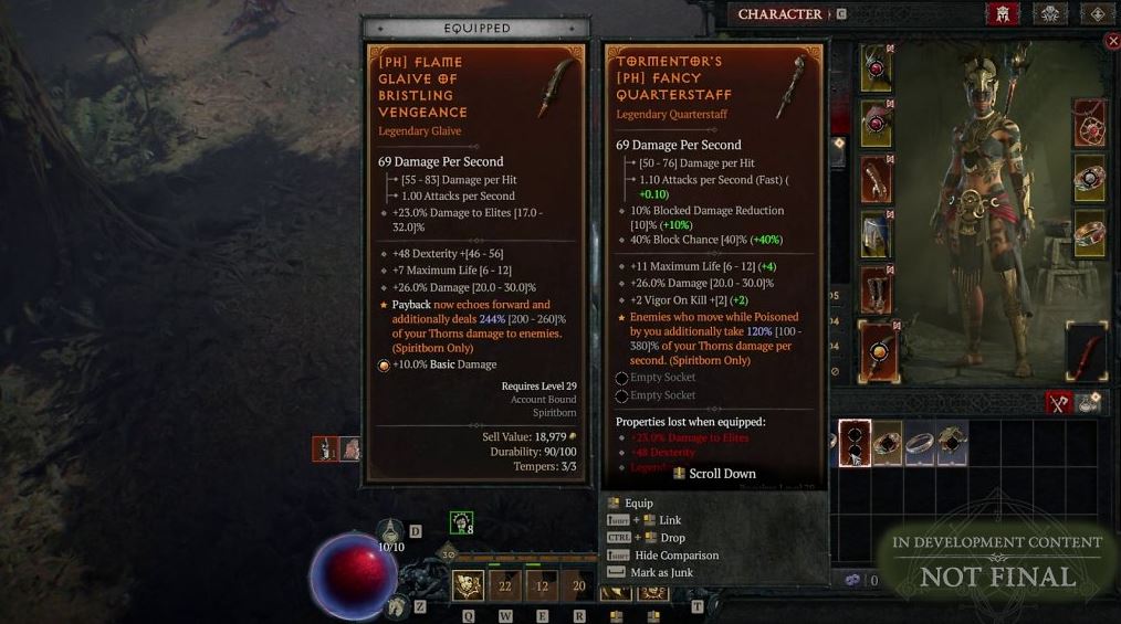 Diablo 4; Glaives and Staves These New Weapons Are Introduced by the Spiritborn (1)