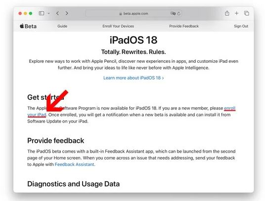 How To Install The iPadOS 18 Public Beta on Your iPad (4)