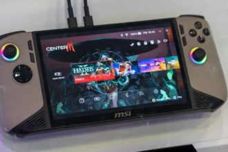 MSI Claw 8 AI+ Handheld with Upgraded Screen & Battery