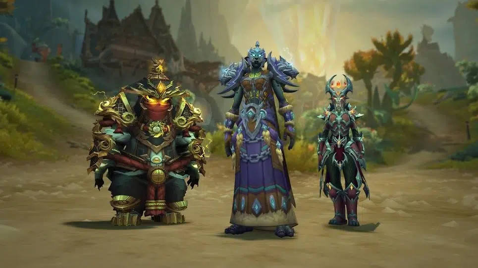 New Tear Sets in Wow; Monk, Shaman, Caller