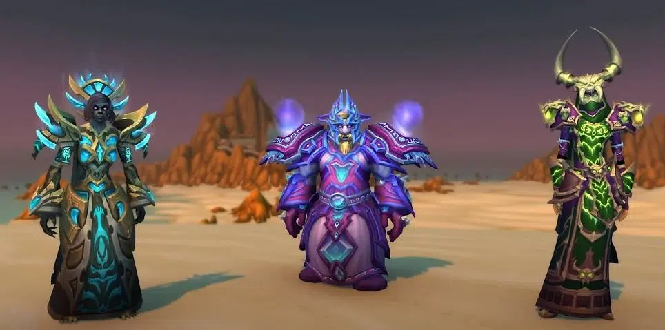 New Tear Sets in Wow; Priest, Mage, Warlock