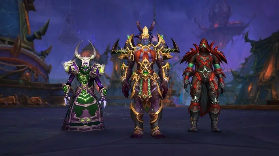 New Tear Sets in Wow; Warlock, Demon Hunter, Rogue