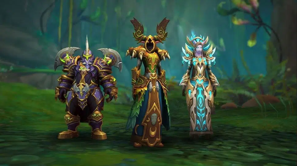 New Tear Sets in Wow; Warrior, Druid, Priest