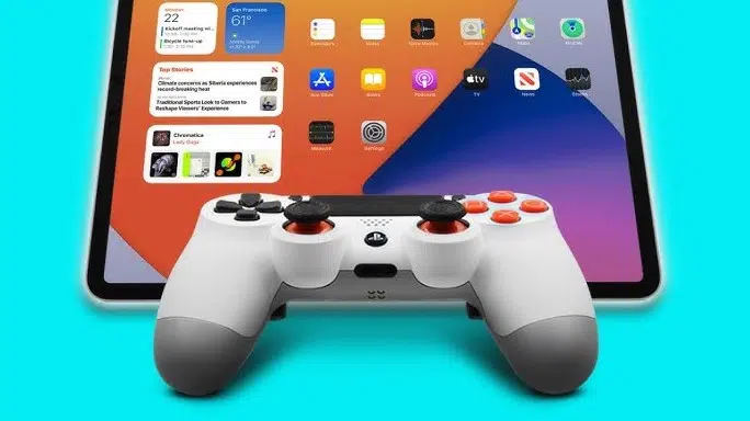 How to connect PS4 controller to iPad  (credit Youtube MrHtech)