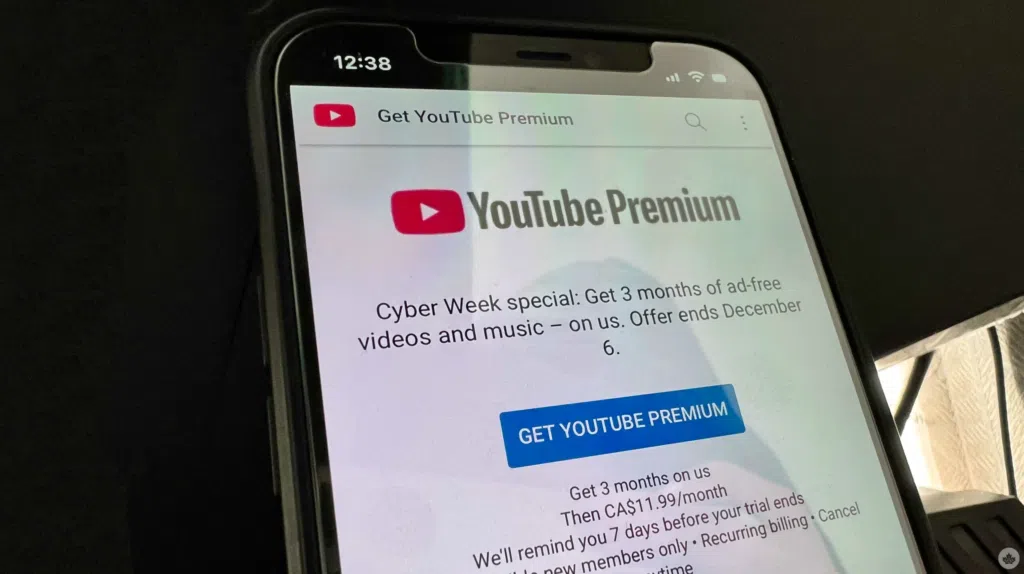 YouTube Premium Free Trial