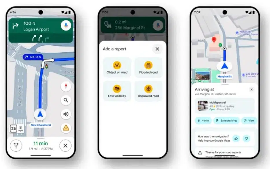 Google maps new changes (2)