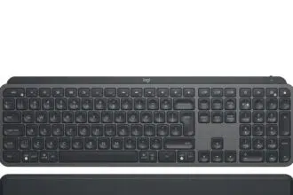 Logitech MX Keys Plus Advanced Wireless Illuminated Keyboard With Palm Rest