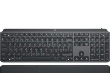 Logitech MX Keys Plus Advanced Wireless Illuminated Keyboard With Palm Rest