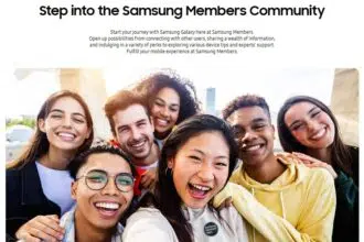 Samsung members app