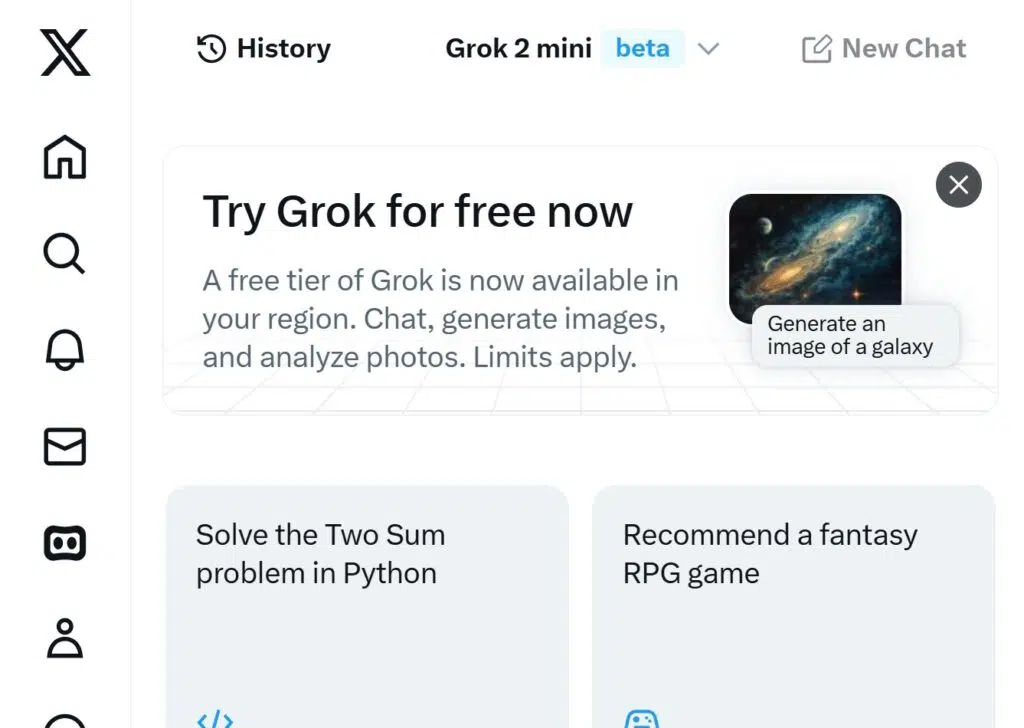 Grok AI Chatbot