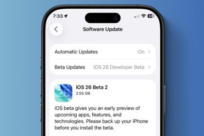 iOS 26 Beta 2