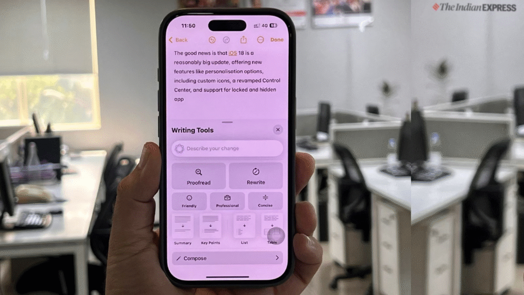Apple Writing Tools