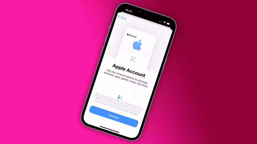 Apple Account Card