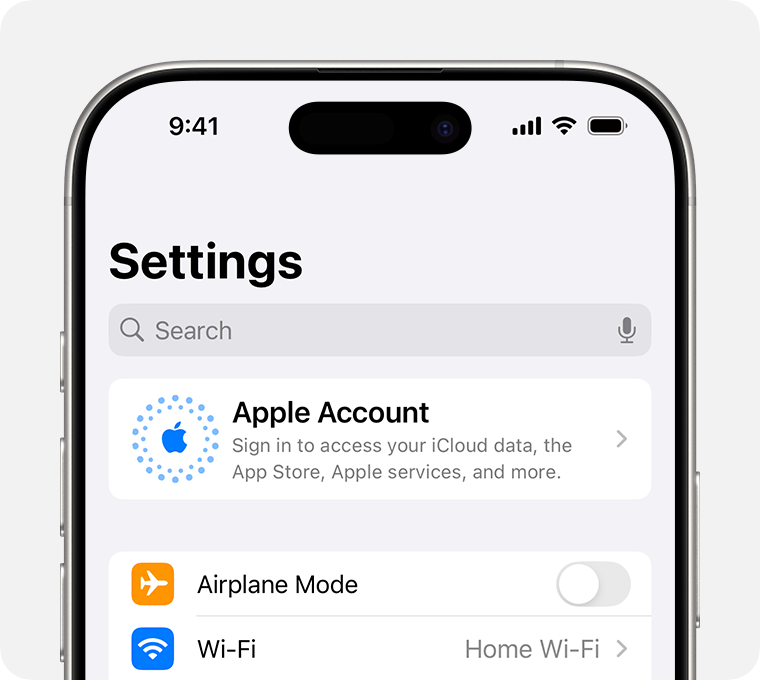 Apple Account