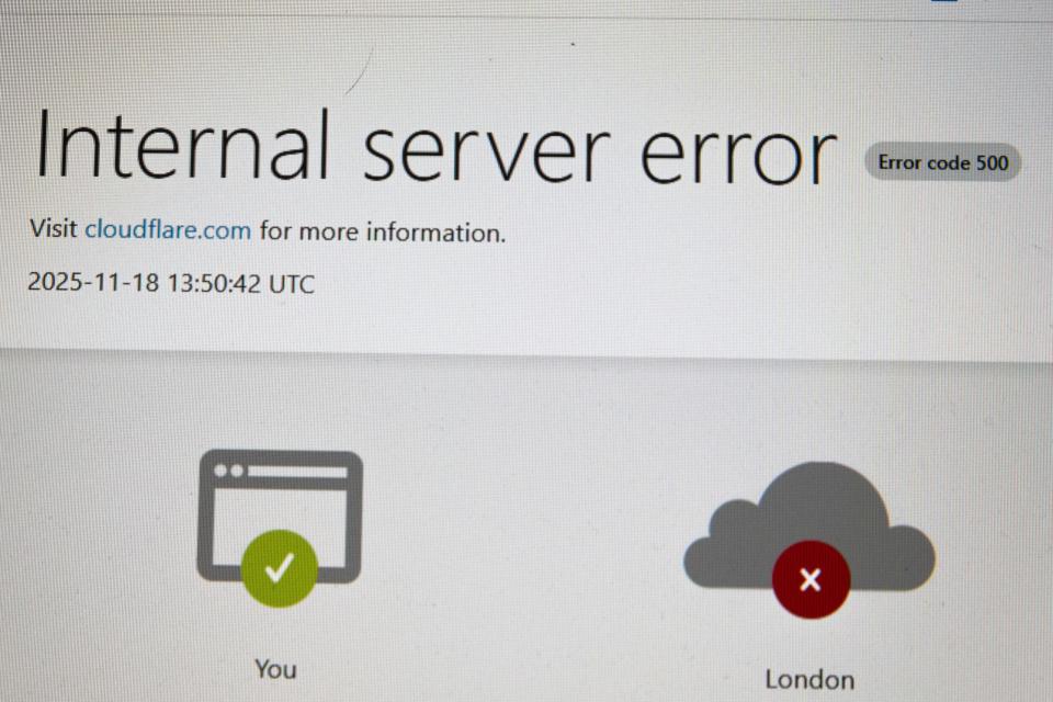 Massive Cloudflare Outage
