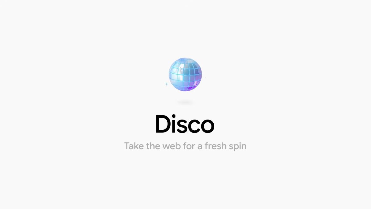 Google Introduces Disco