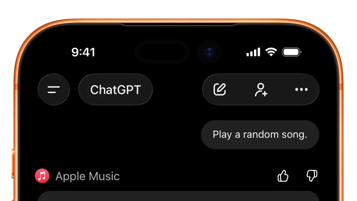 ChatGPT With Apple Music