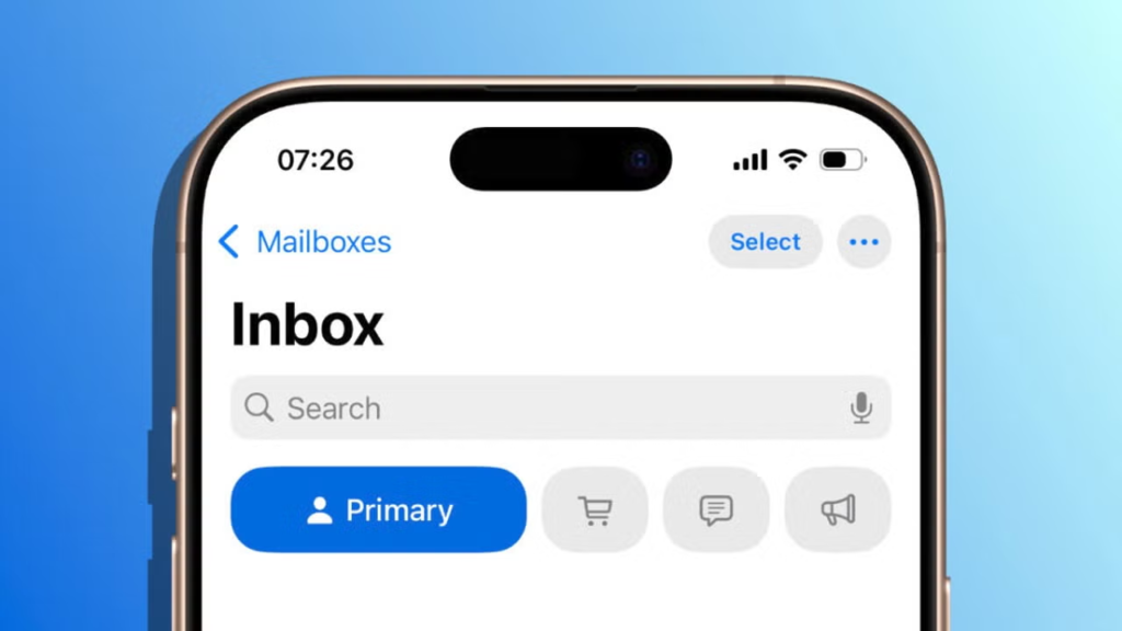 Apple Mail iOS 18.2