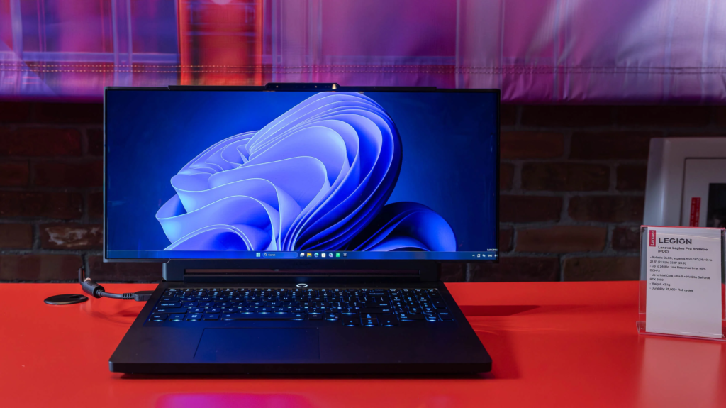 Lenovo Rollable OLED Screen
