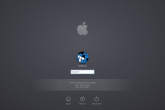 macOS Lock Screen Messages