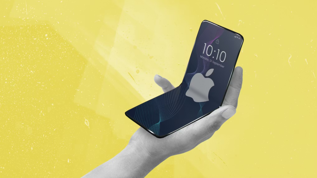 Apple Tests a Clamshell Foldable