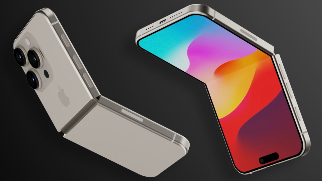 Apple Tests a Clamshell Foldable