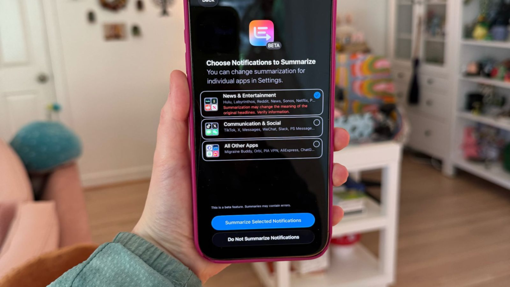 Managing iPhone Alerts